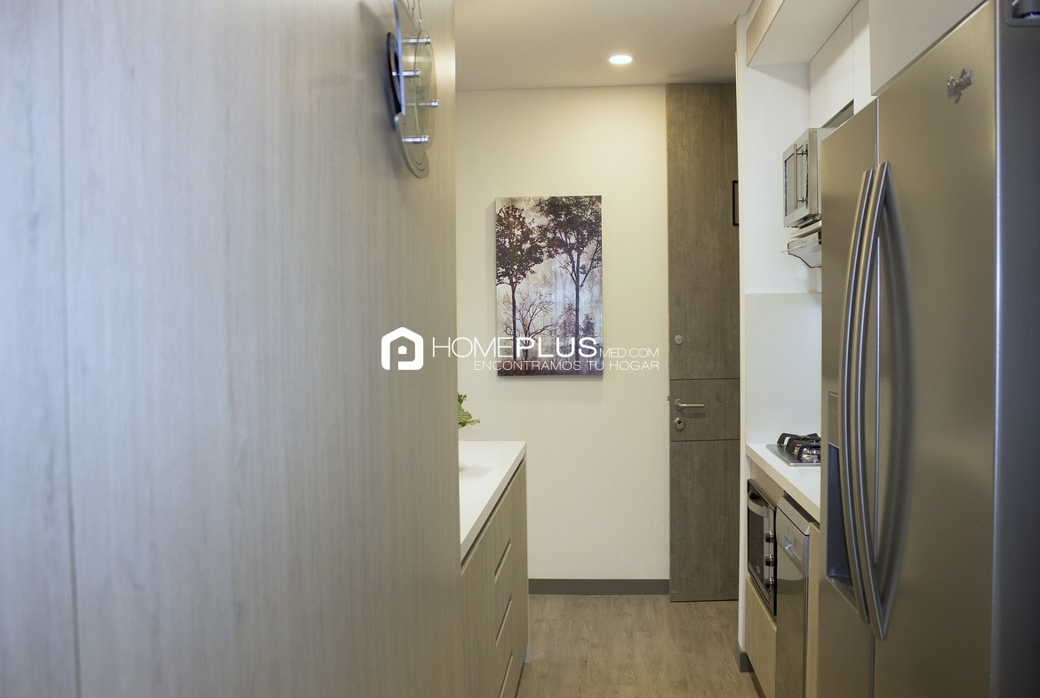 ALQUILER APARTAMENTO AMOBLADO EL POBLADO LOS BALSOS A151, CLASS SUITE 1201