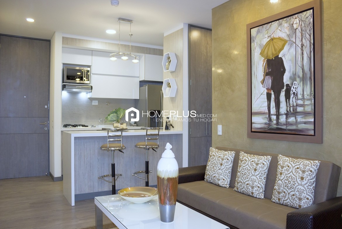 ALQUILER APARTAMENTO AMOBLADO EL POBLADO LOS BALSOS A151, CLASS SUITE 1201