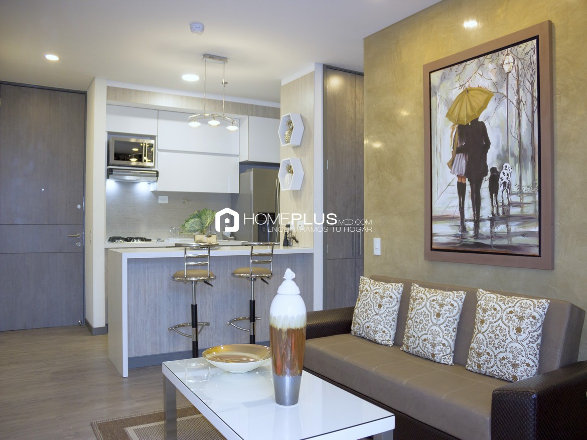 ALQUILER APARTAMENTO AMOBLADO EL POBLADO LOS BALSOS A151, CLASS SUITE 1201