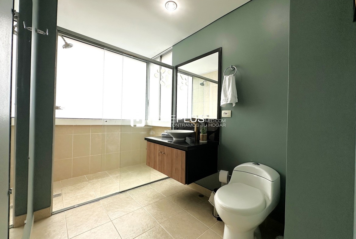 ALQUILER APARTAMENTO AMOBLADO EL POBLADO, MILLA DE ORO, A132, NUEVA ALEJANDRIA 1101