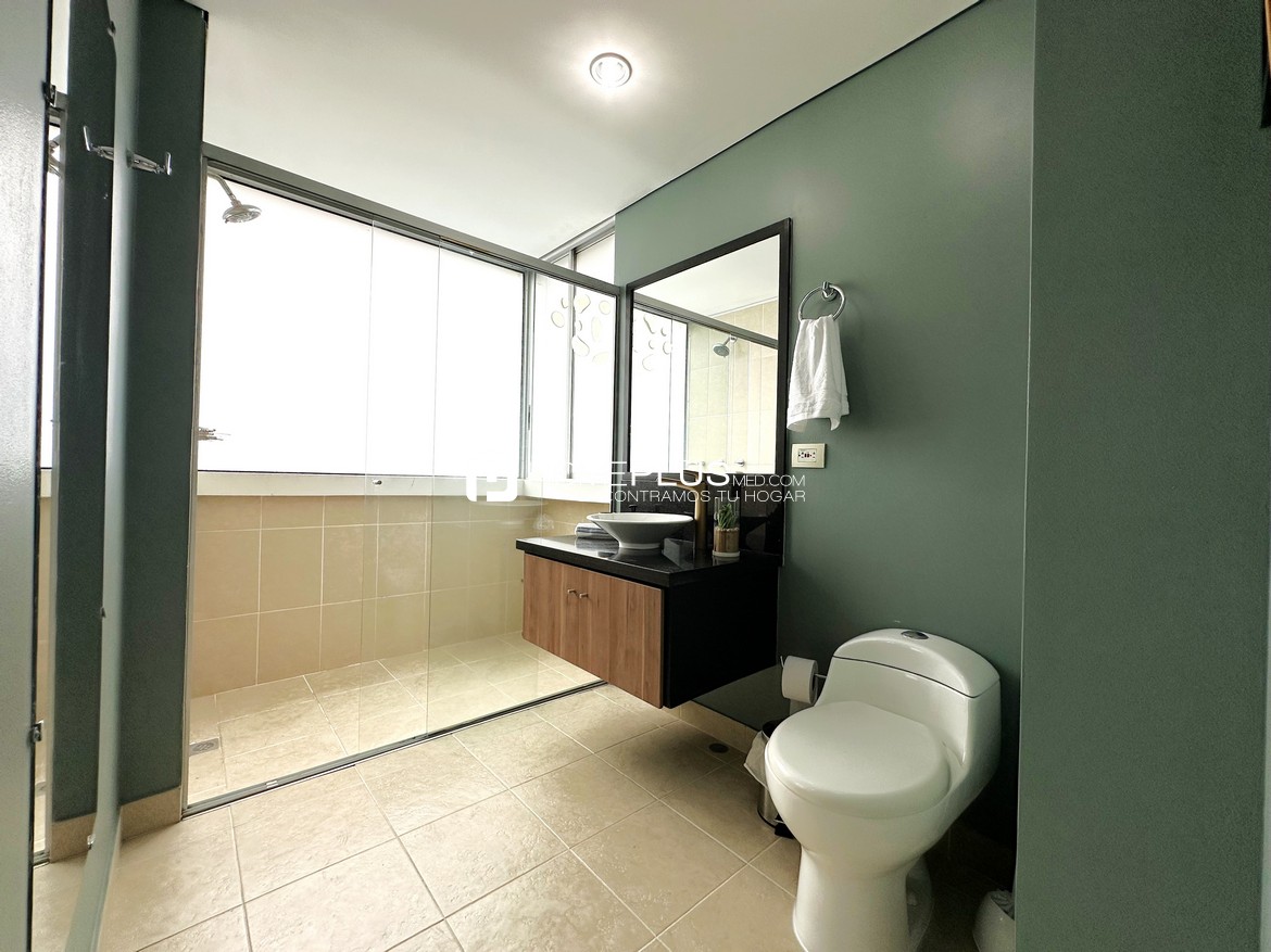 ALQUILER APARTAMENTO AMOBLADO EL POBLADO, MILLA DE ORO, A132, NUEVA ALEJANDRIA 1101