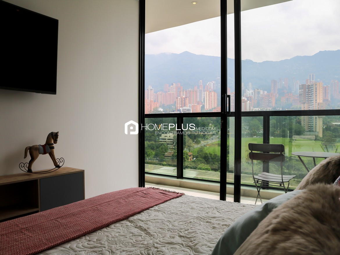 ALQUILER APARTAMENTO AMOBLADO EL POBLADO, MILLA DE ORO, A134, SQUARE 1921