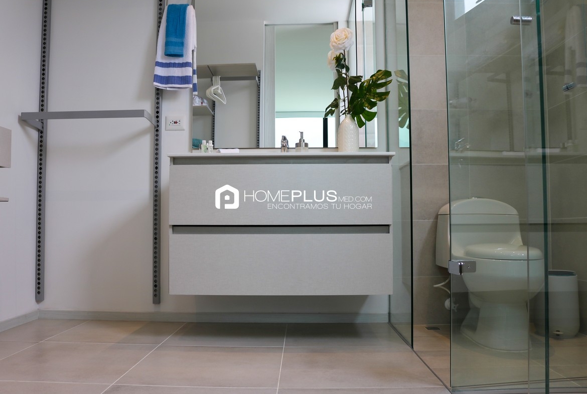 ALQUILER APARTAMENTO AMOBLADO EL POBLADO, MILLA DE ORO, A134, SQUARE 1921