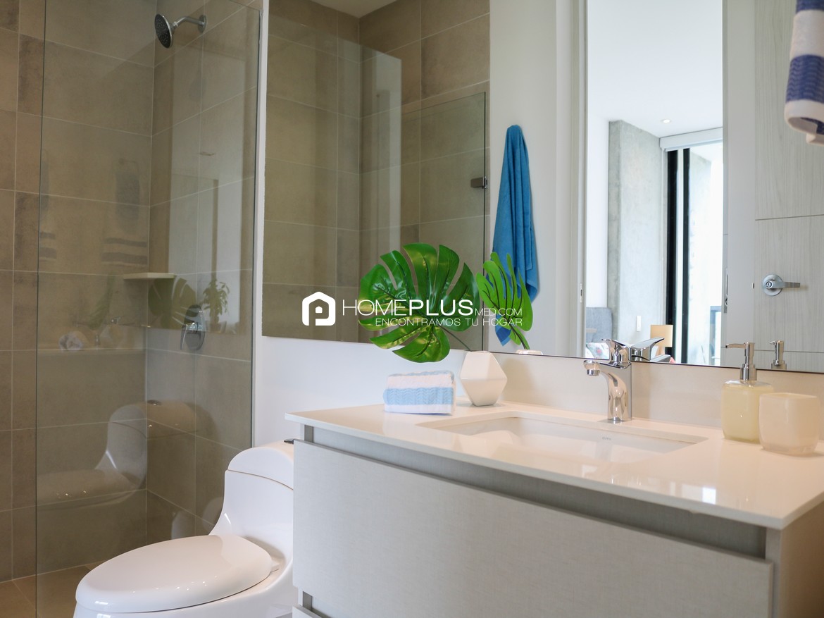 ALQUILER APARTAMENTO AMOBLADO EL POBLADO, MILLA DE ORO, A134, SQUARE 1921