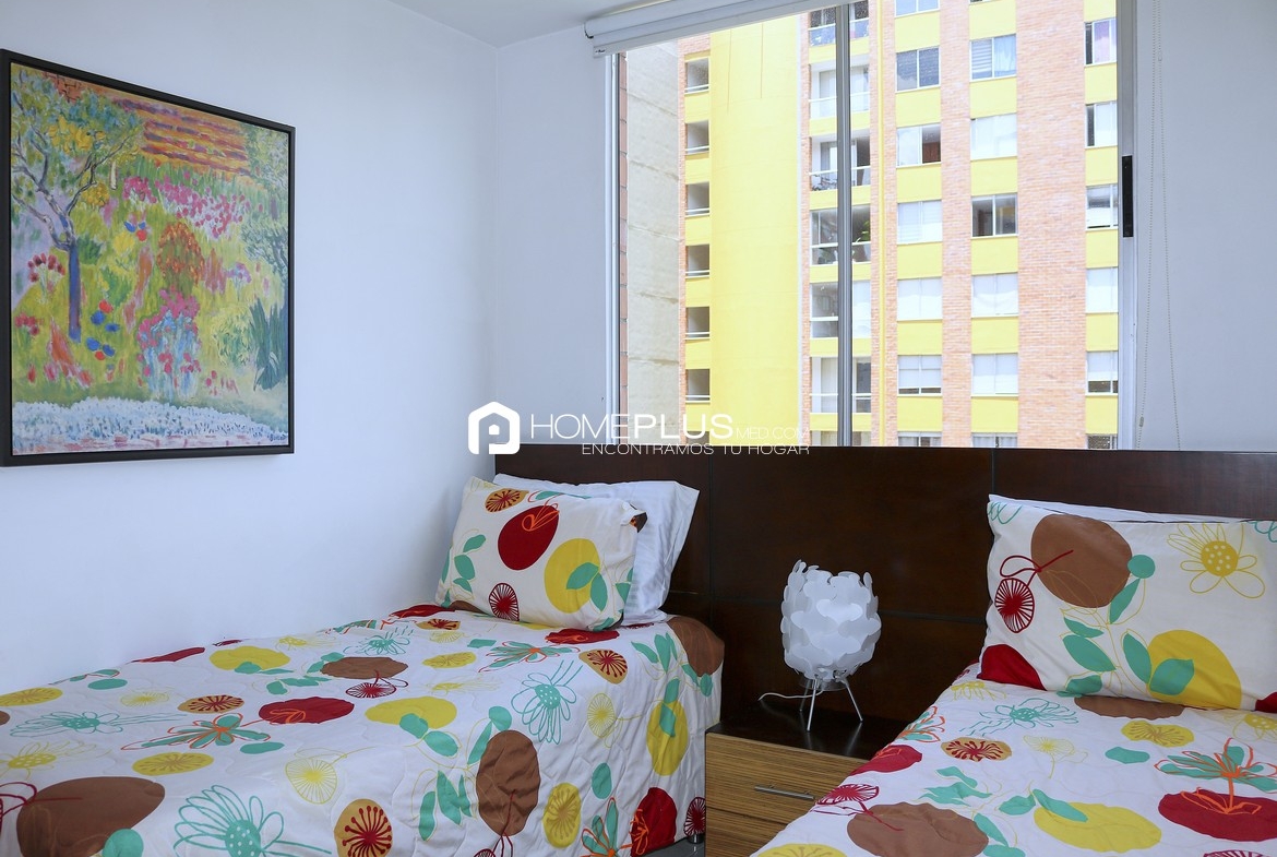 ALQUILER APARTAMENTO AMOBLADO EL POBLADO MILLA DE ORO A140 PLAZA OVIEDO 1507