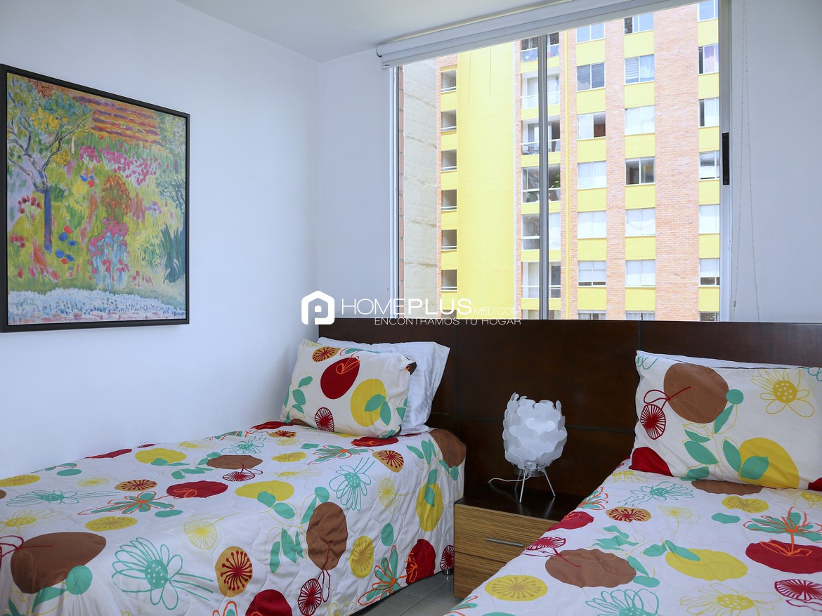 ALQUILER APARTAMENTO AMOBLADO EL POBLADO MILLA DE ORO A140 PLAZA OVIEDO 1507