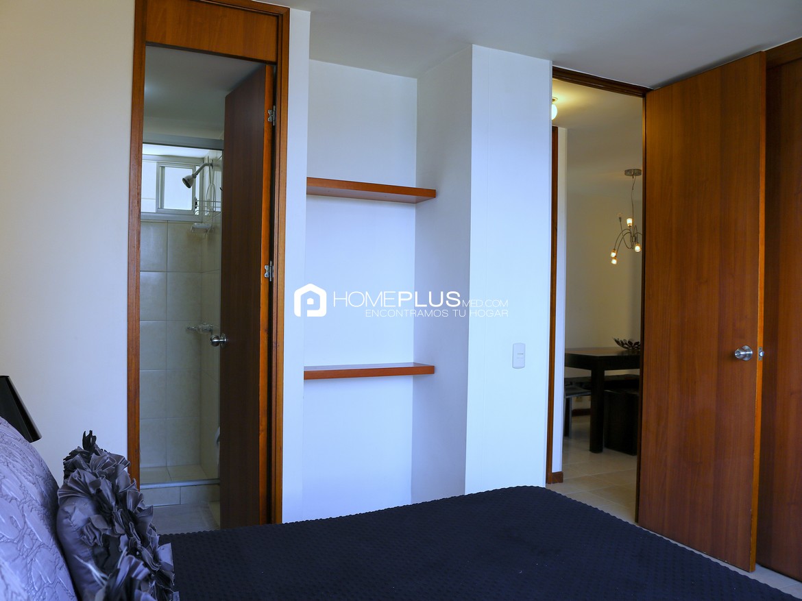 ALQUILER APARTAMENTO AMOBLADO EL POBLADO MILLA DE ORO A140 PLAZA OVIEDO 1507