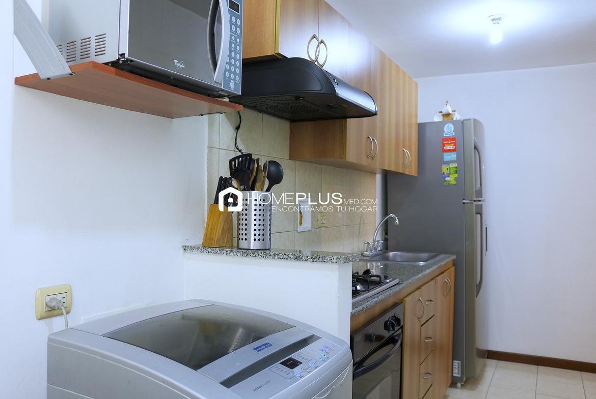 ALQUILER APARTAMENTO AMOBLADO EL POBLADO MILLA DE ORO A140 PLAZA OVIEDO 1507