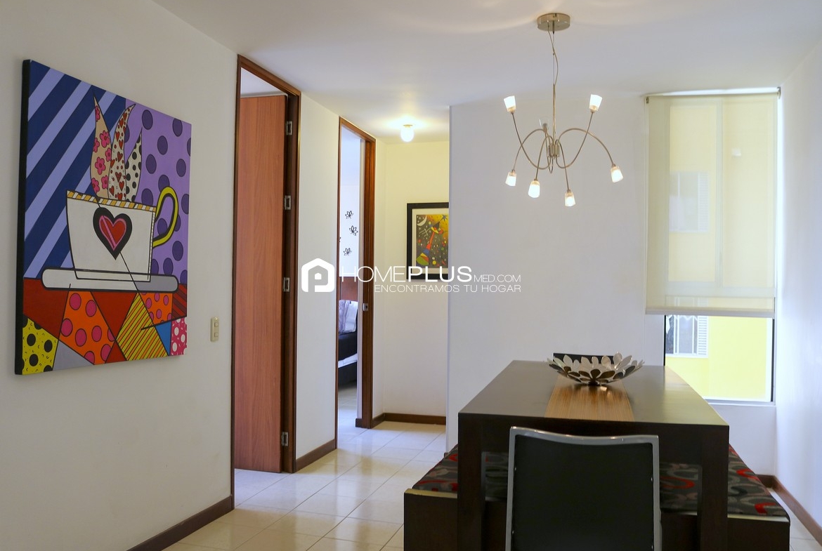 ALQUILER APARTAMENTO AMOBLADO EL POBLADO MILLA DE ORO A140 PLAZA OVIEDO 1507