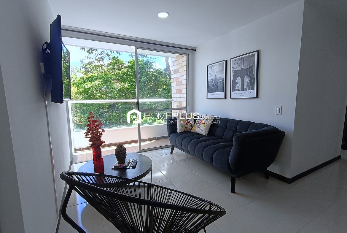 ALQUILER APARTAMENTO AMOBLADO SABANETA, CES, CRYSTAL 901, A160