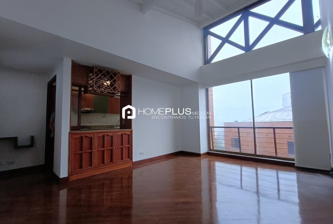 ALQUILER APARTAMENTO EL POBLADO MILLA DE ORO, C190, LEONARDO DAVINCI 1106