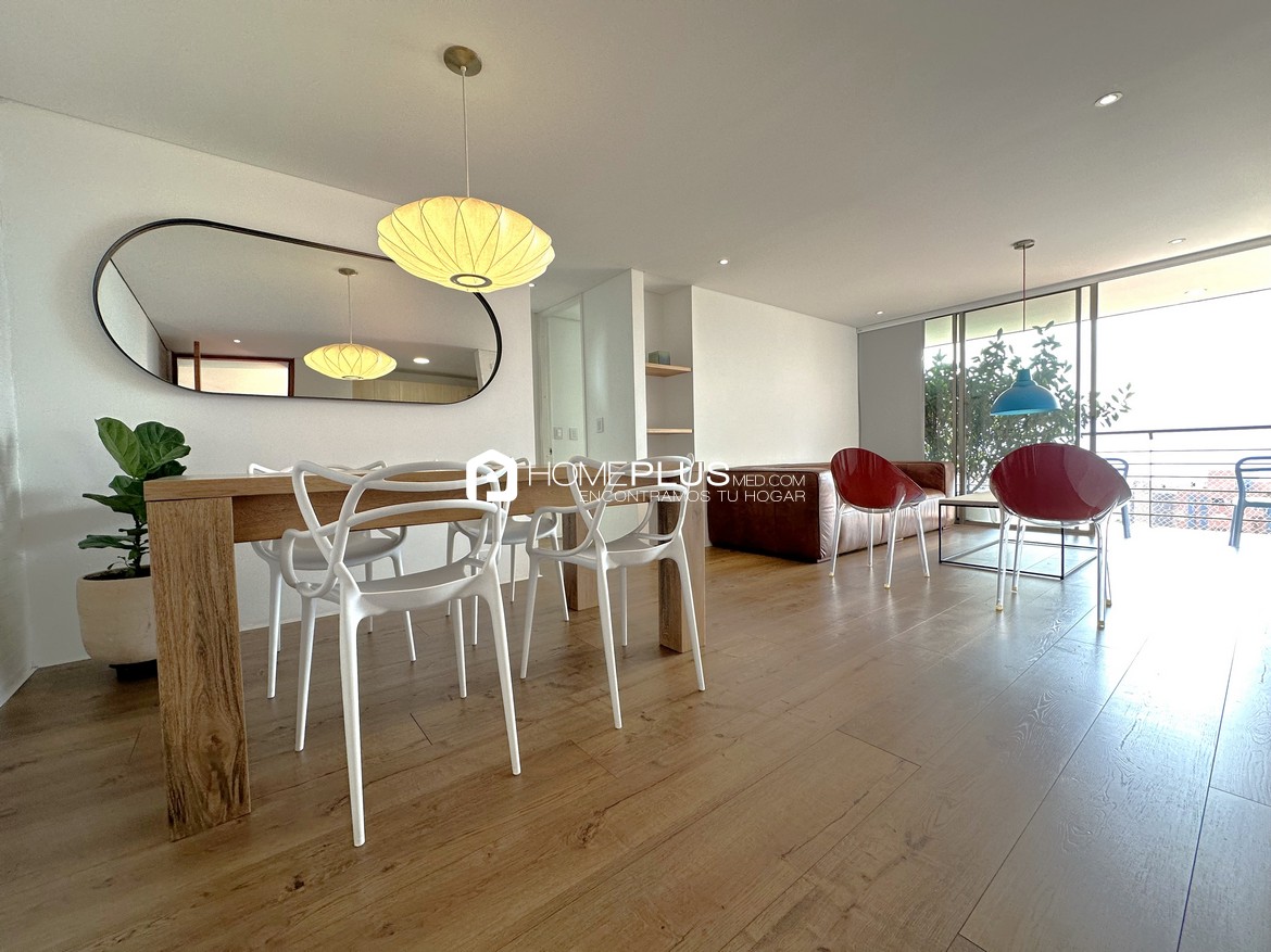 Alquiler Apartamento Amoblado en Aguas del Bosque. El Poblado, El Tesoro. A127