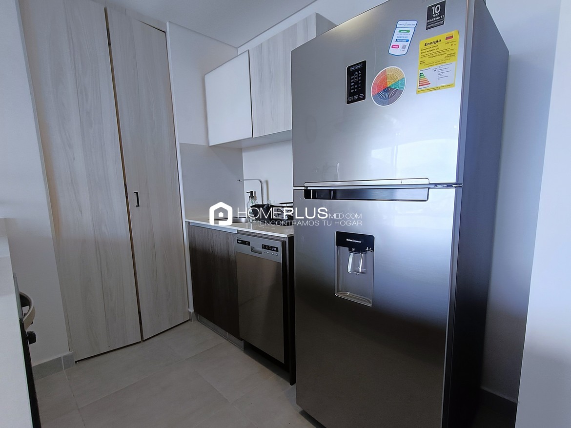 Alquiler de Apartamento Amoblado en El Poblado, Ciudad Del Río . La Riviere A161 (3)