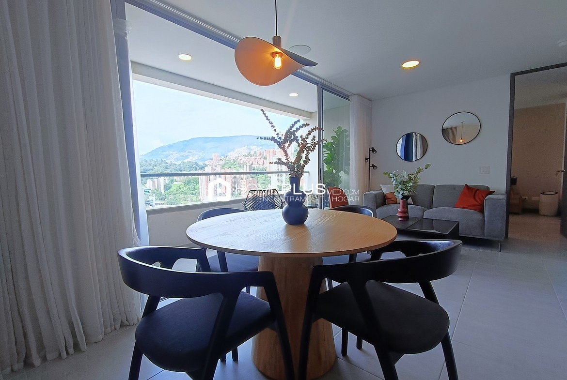 Alquiler de Apartamento Amoblado en El Poblado, Ciudad Del Río . La Riviere A161 (7)