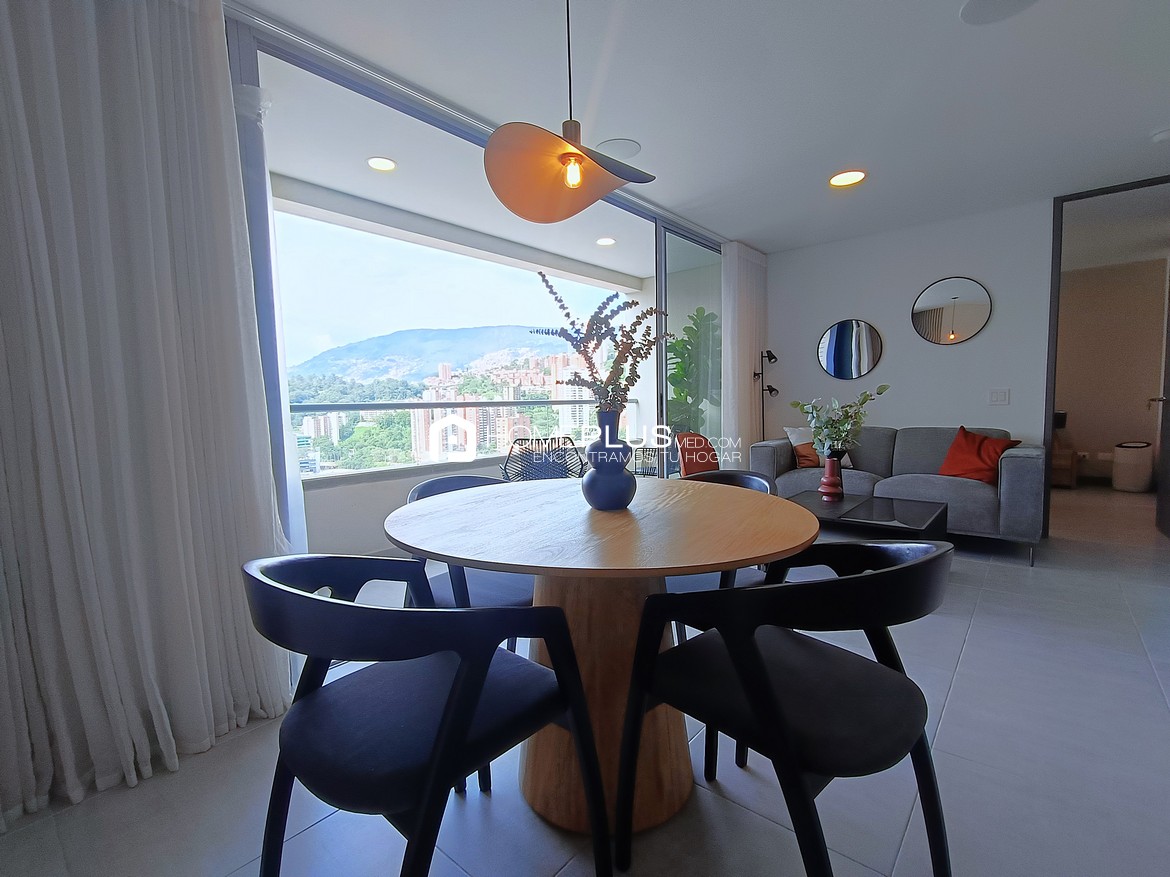 Alquiler de Apartamento Amoblado en El Poblado, Ciudad Del Río . La Riviere A161 (7)