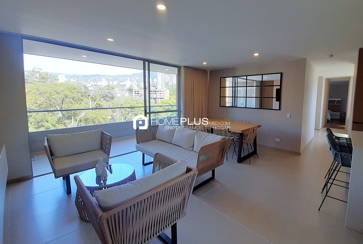 Alquiler de Apartamento Amoblado en El Poblado, Los Balsos. Ceylan 34 A123 (3)