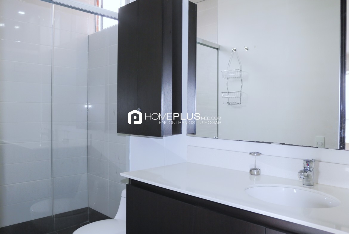 Apartamento Amoblado En Alquiler En El Poblado, El Tesoro. Ed Life A126 (11)