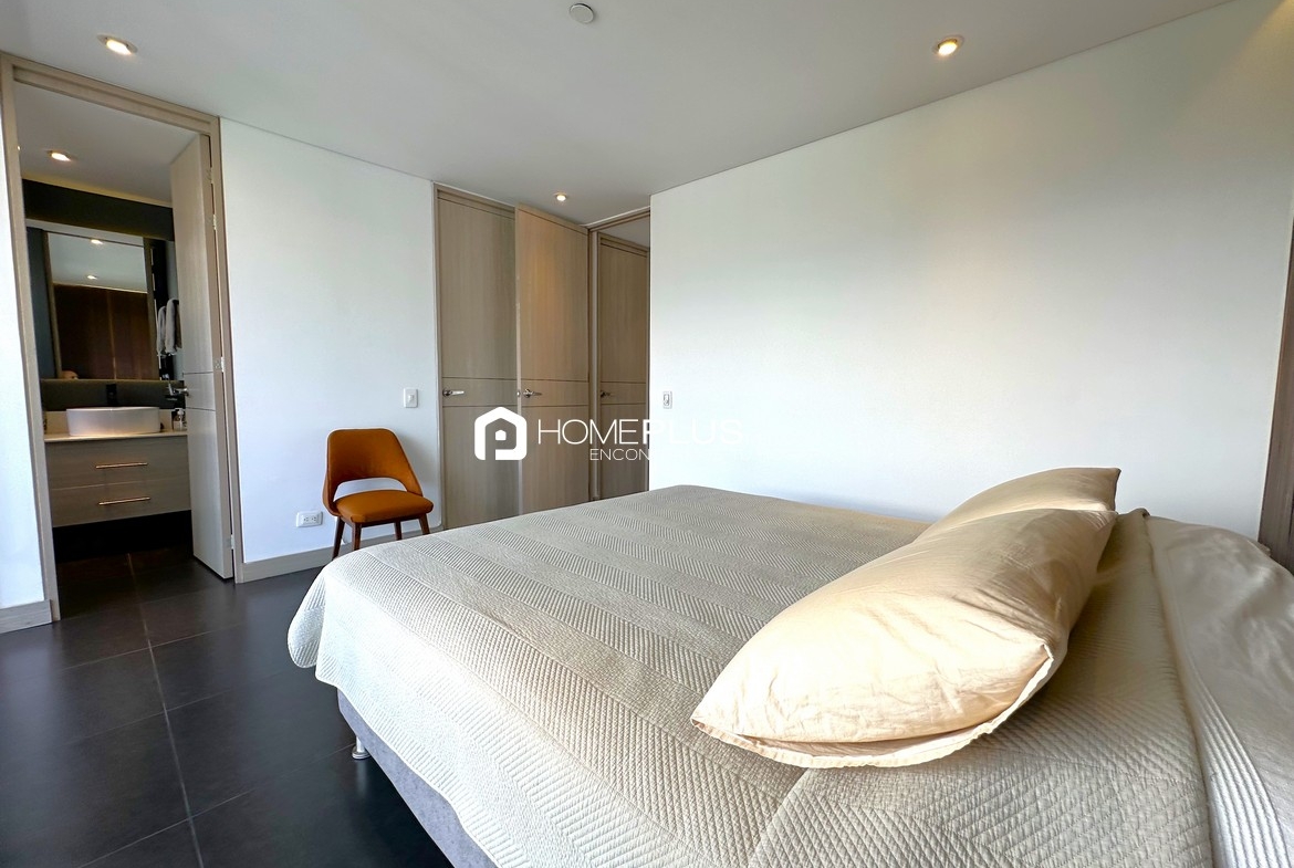 Apartamento Amoblado En Arriendo En El Poblado, La Tomatera. White Life Place A129