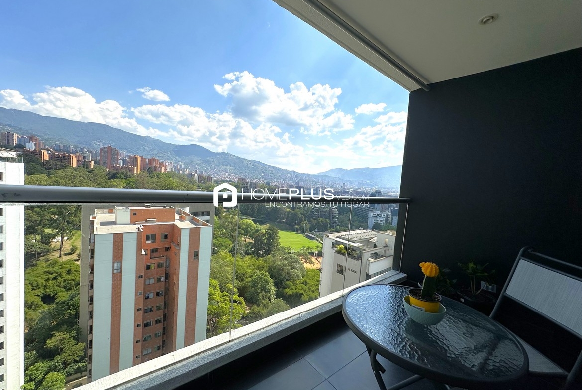 Apartamento Amoblado En Arriendo En El Poblado, La Tomatera. White Life Place A129