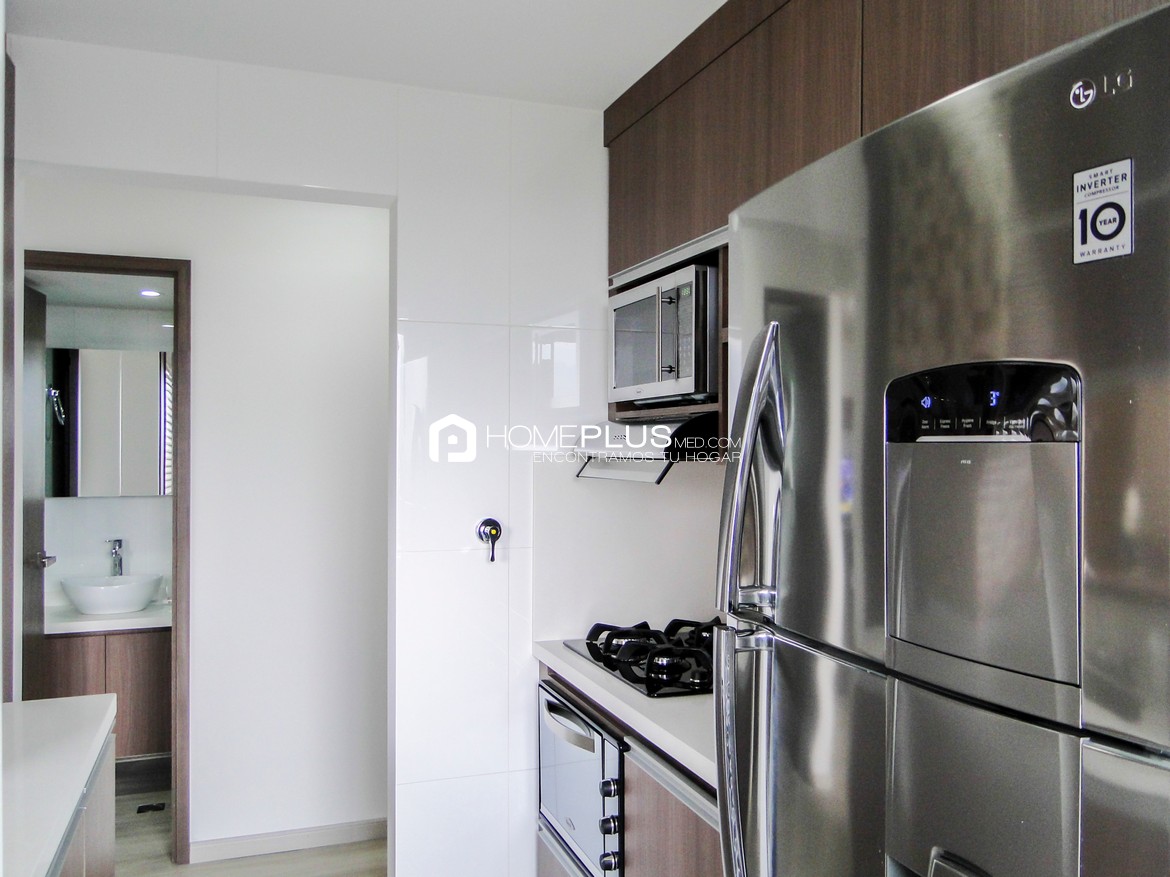 ALQUILER APARTAMENTO AMOBLADO EL POBLADO AGUACATALA A222, LOS GEMELOS 803