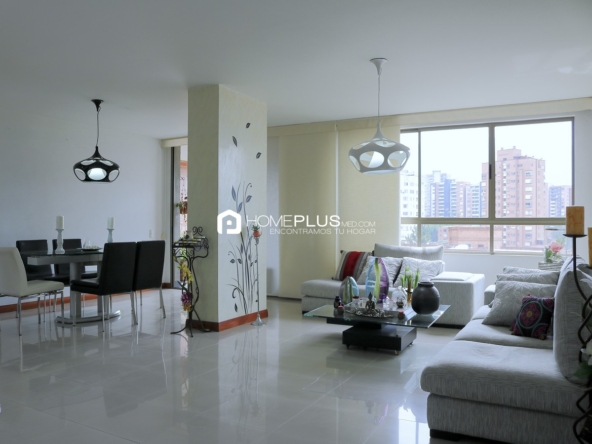 ALQUILER APARTAMENTO AMOBLADO EL POBLADO EL CAMPESTRE A279 PORTON DEL CAMPESTRE 1102