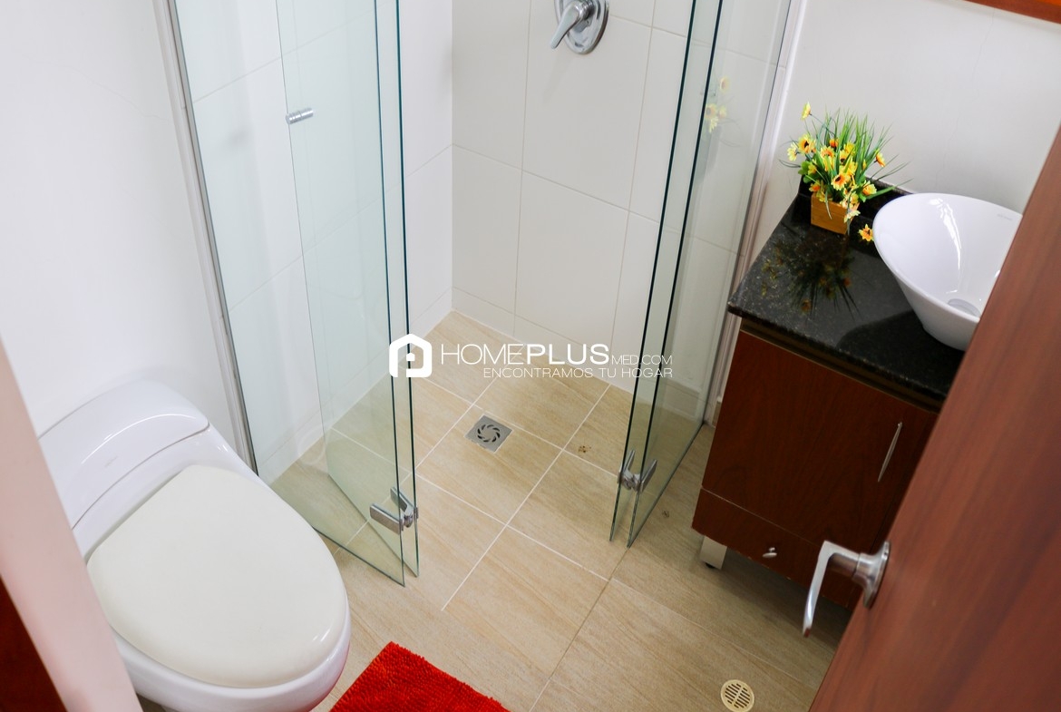 ALQUILER APARTAMENTO AMOBLADO EL POBLADO EL CAMPESTRE A279 PORTON DEL CAMPESTRE 1102