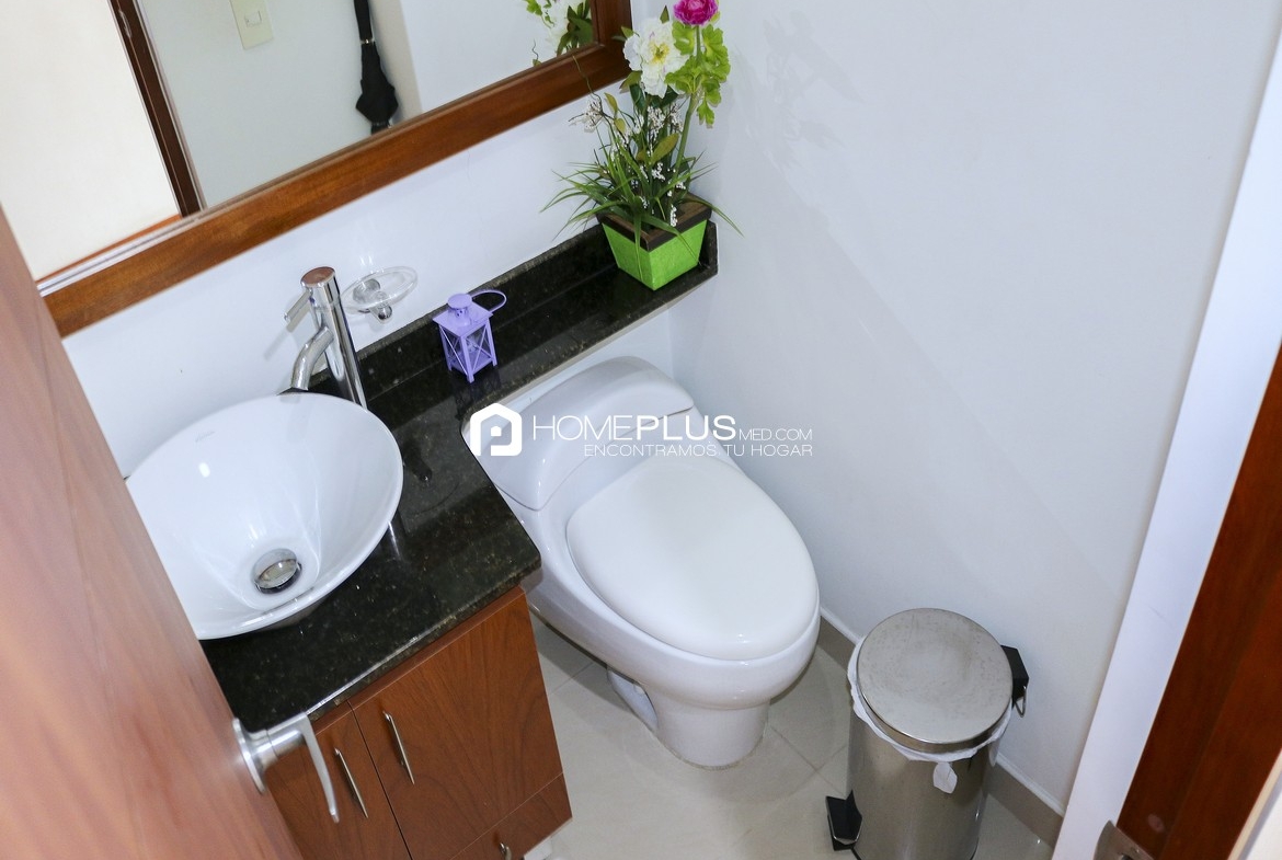 ALQUILER APARTAMENTO AMOBLADO EL POBLADO EL CAMPESTRE A279 PORTON DEL CAMPESTRE 1102