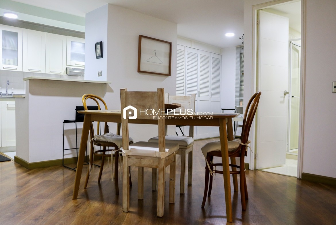 ALQUILER APARTAMENTO AMOBLADO EL POBLADO LA CONCHA A251, PUEBLA 202