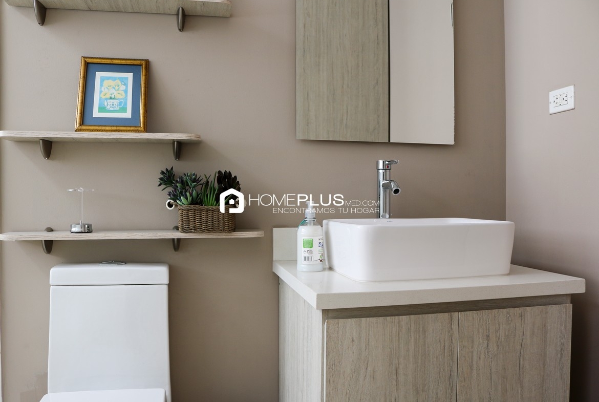 ALQUILER APARTAMENTO AMOBLADO EL POBLADO LALINDE A252 LALIK 8812