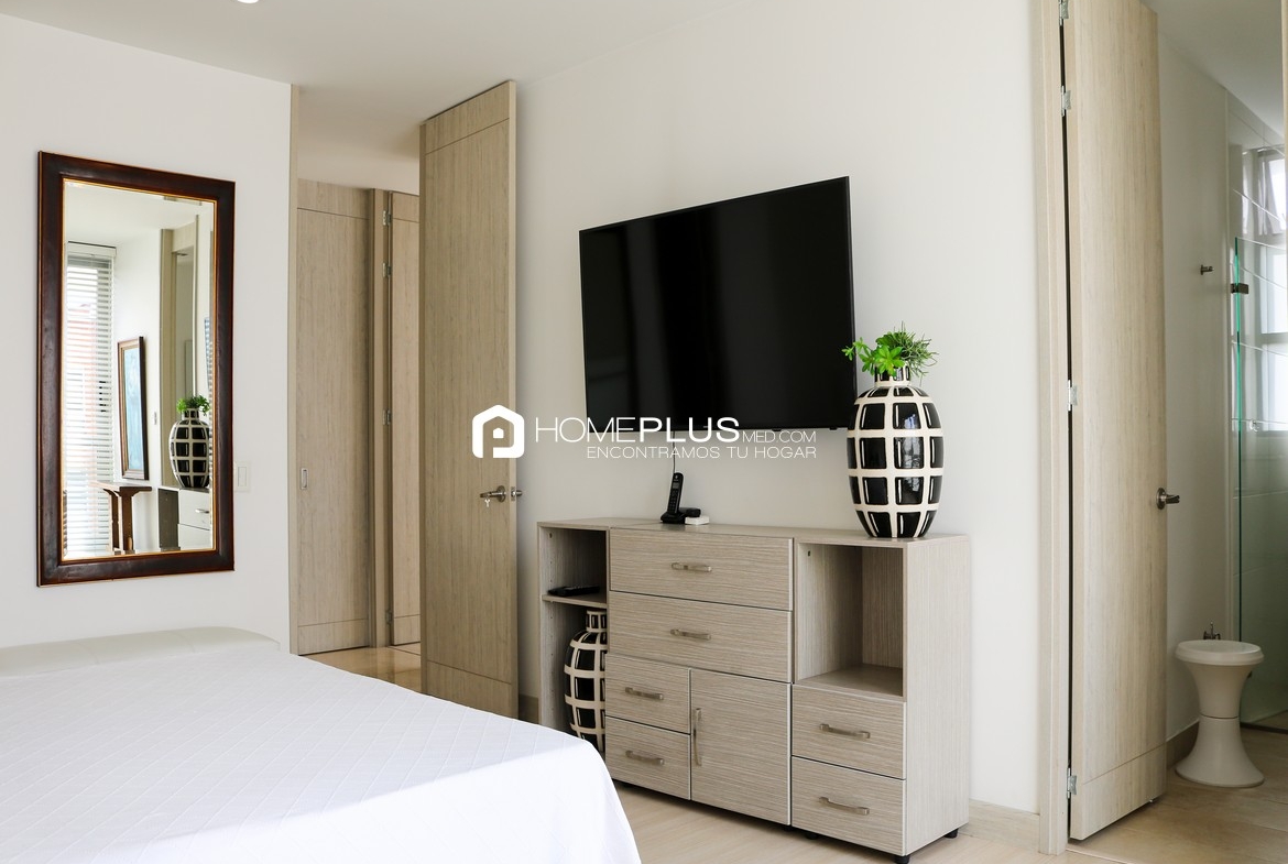 ALQUILER APARTAMENTO AMOBLADO EL POBLADO LALINDE A252 LALIK 8812