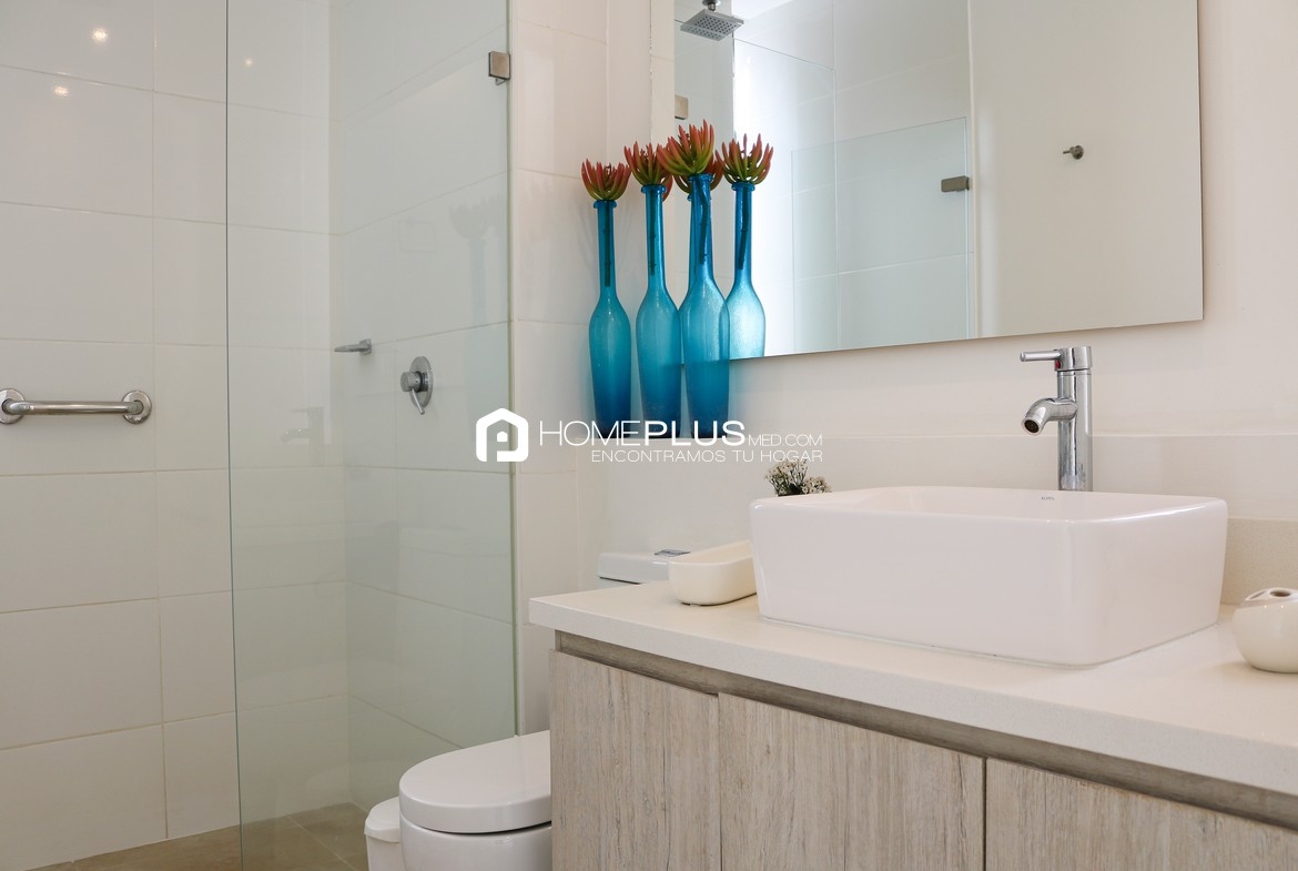 ALQUILER APARTAMENTO AMOBLADO EL POBLADO LALINDE A252 LALIK 8812