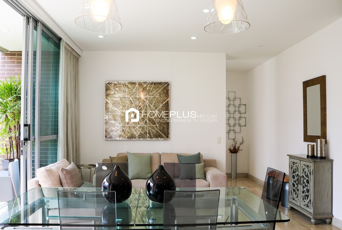 ALQUILER APARTAMENTO AMOBLADO EL POBLADO LALINDE A252 LALIK 8812