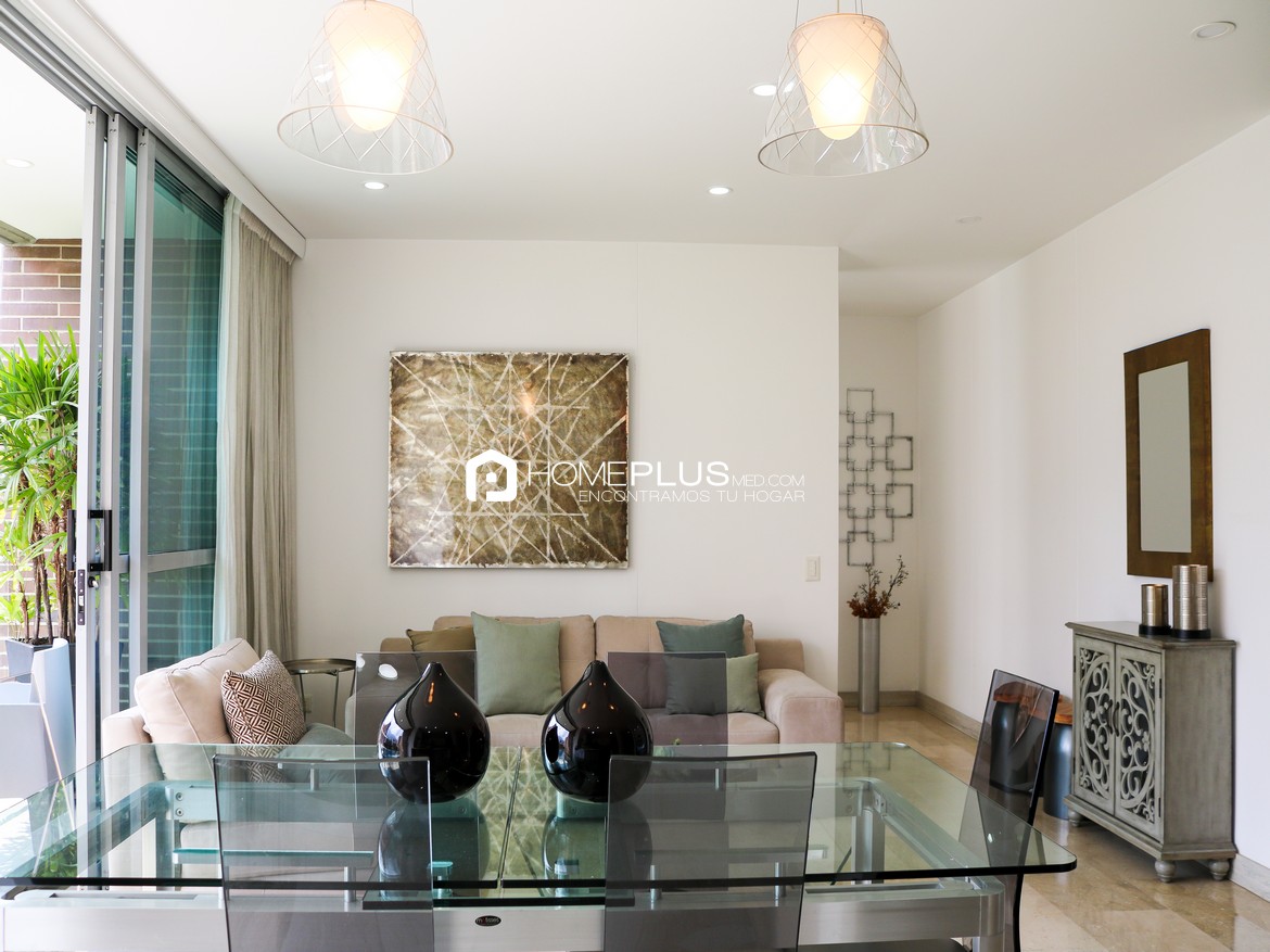 ALQUILER APARTAMENTO AMOBLADO EL POBLADO LALINDE A252 LALIK 8812