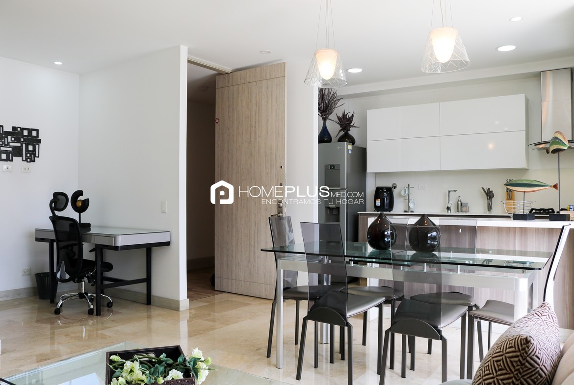 ALQUILER APARTAMENTO AMOBLADO EL POBLADO LALINDE A252 LALIK 8812