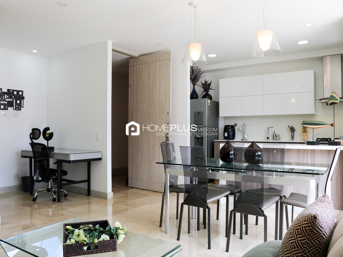 ALQUILER APARTAMENTO AMOBLADO EL POBLADO LALINDE A252 LALIK 8812