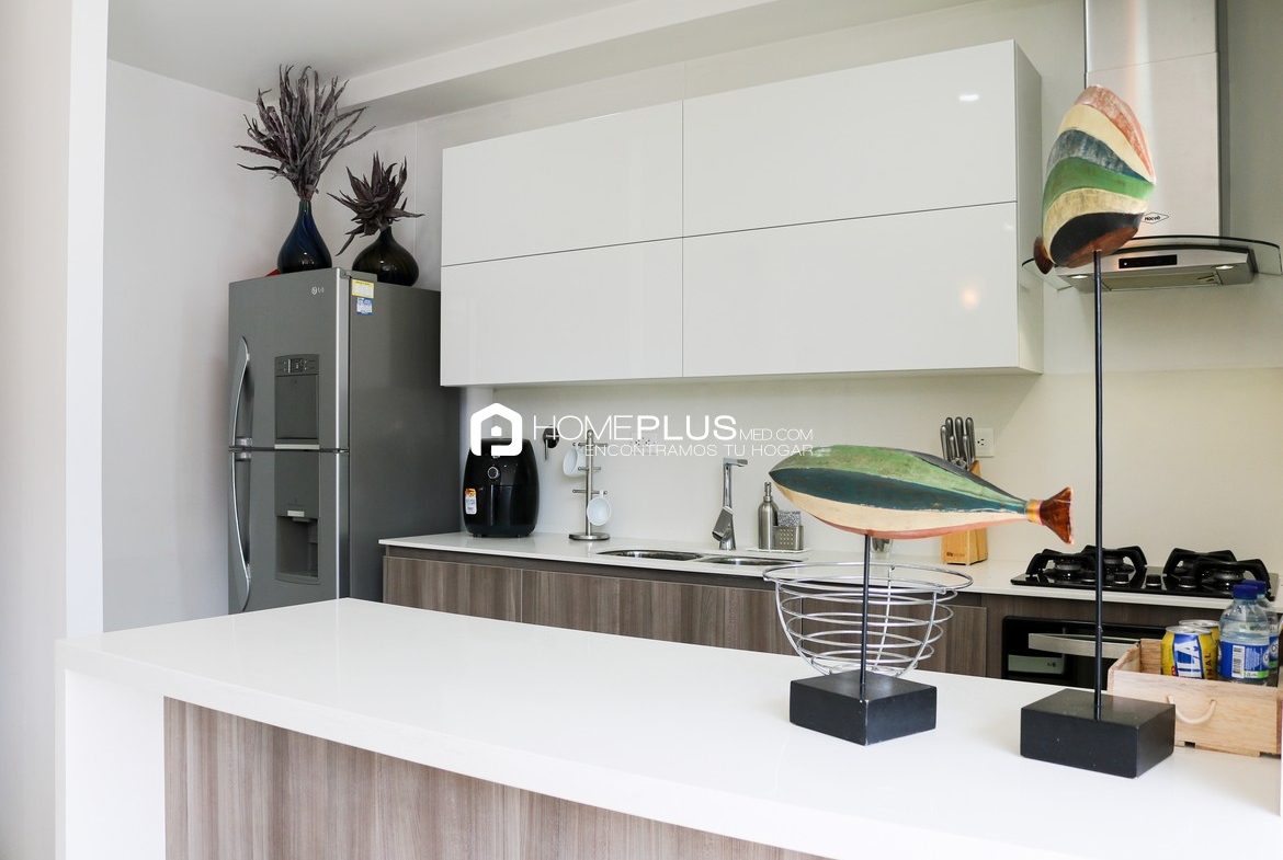 ALQUILER APARTAMENTO AMOBLADO EL POBLADO LALINDE A252 LALIK 8812