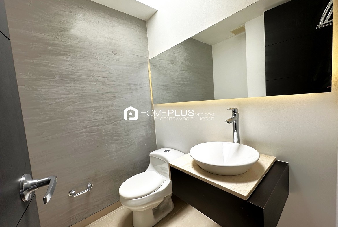 ALQUILER APARTAMENTO AMOBLADO EL POBLADO LAS LOMAS A284 ORIGAMI 1801