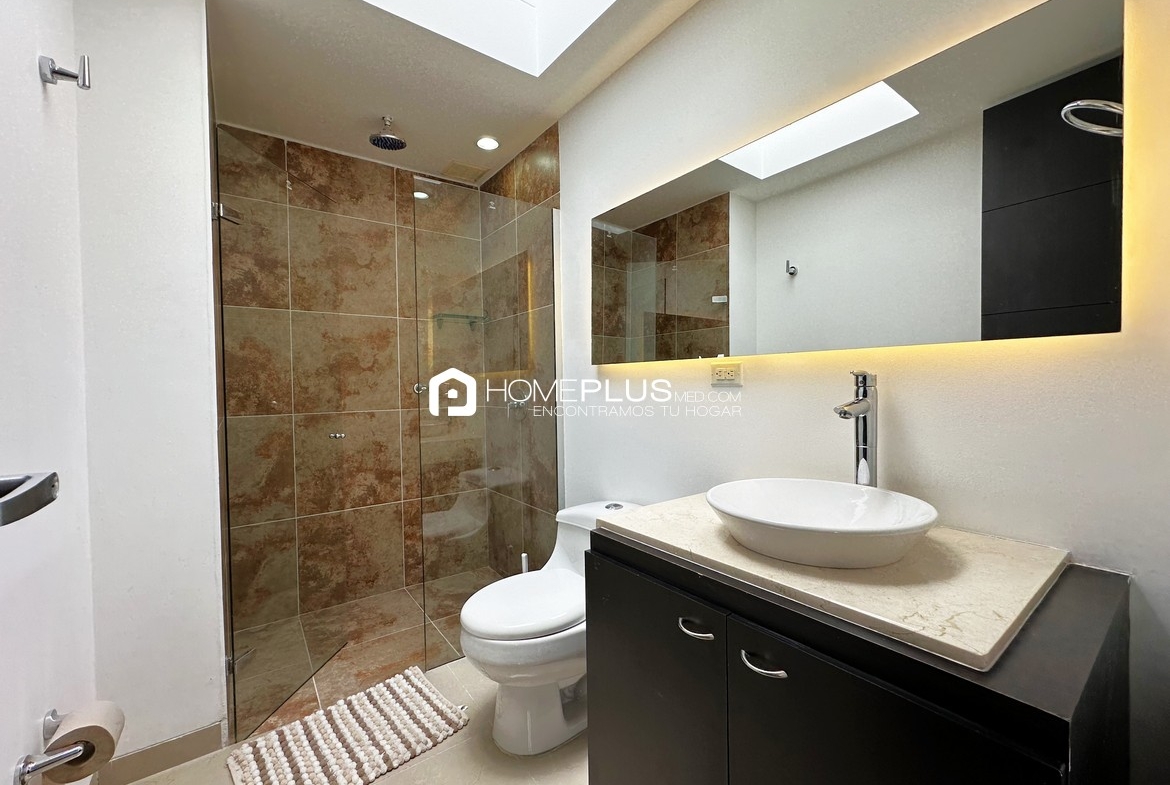 ALQUILER APARTAMENTO AMOBLADO EL POBLADO LAS LOMAS A284 ORIGAMI 1801