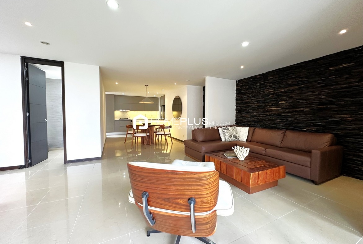 ALQUILER APARTAMENTO AMOBLADO EL POBLADO LAS LOMAS A284 ORIGAMI 1801