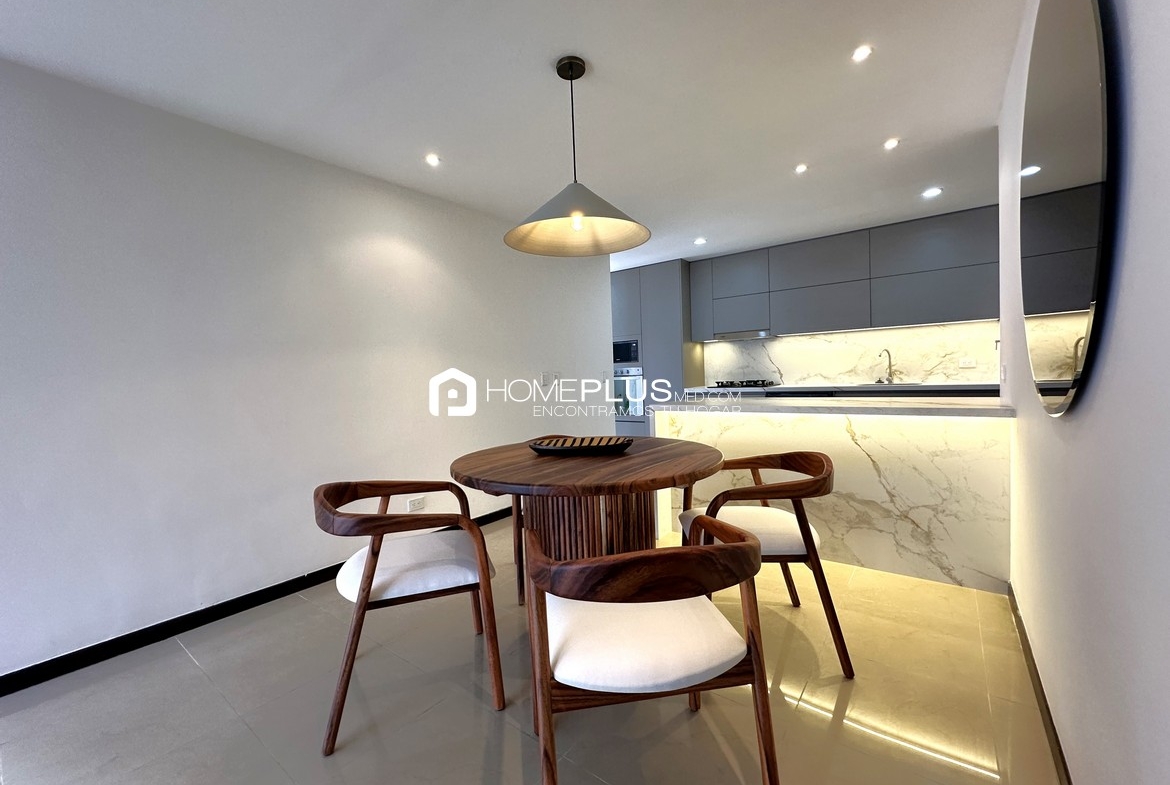 ALQUILER APARTAMENTO AMOBLADO EL POBLADO LAS LOMAS A284 ORIGAMI 1801