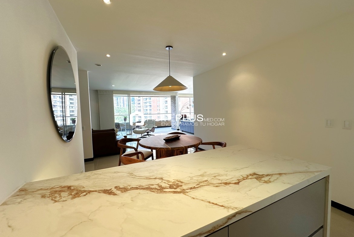 ALQUILER APARTAMENTO AMOBLADO EL POBLADO LAS LOMAS A284 ORIGAMI 1801