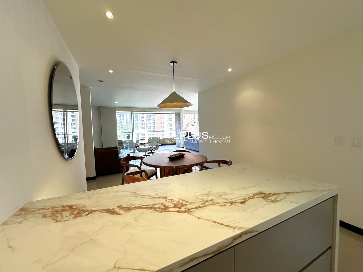 ALQUILER APARTAMENTO AMOBLADO EL POBLADO LAS LOMAS A284 ORIGAMI 1801