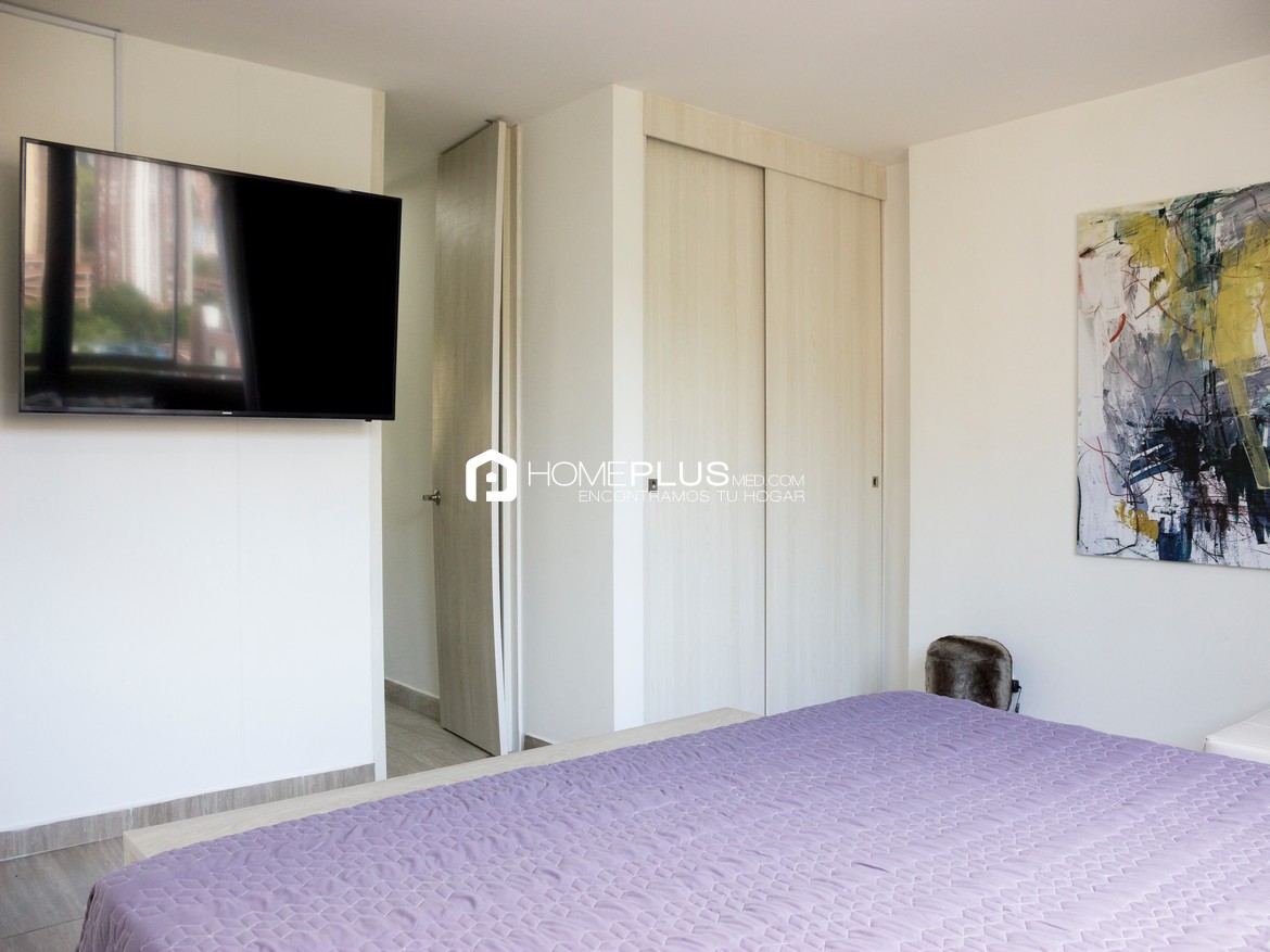 ALQUILER APARTAMENTO AMOBLADO EL POBLADO LOMA DEL INDIO A166 CITTE 2116