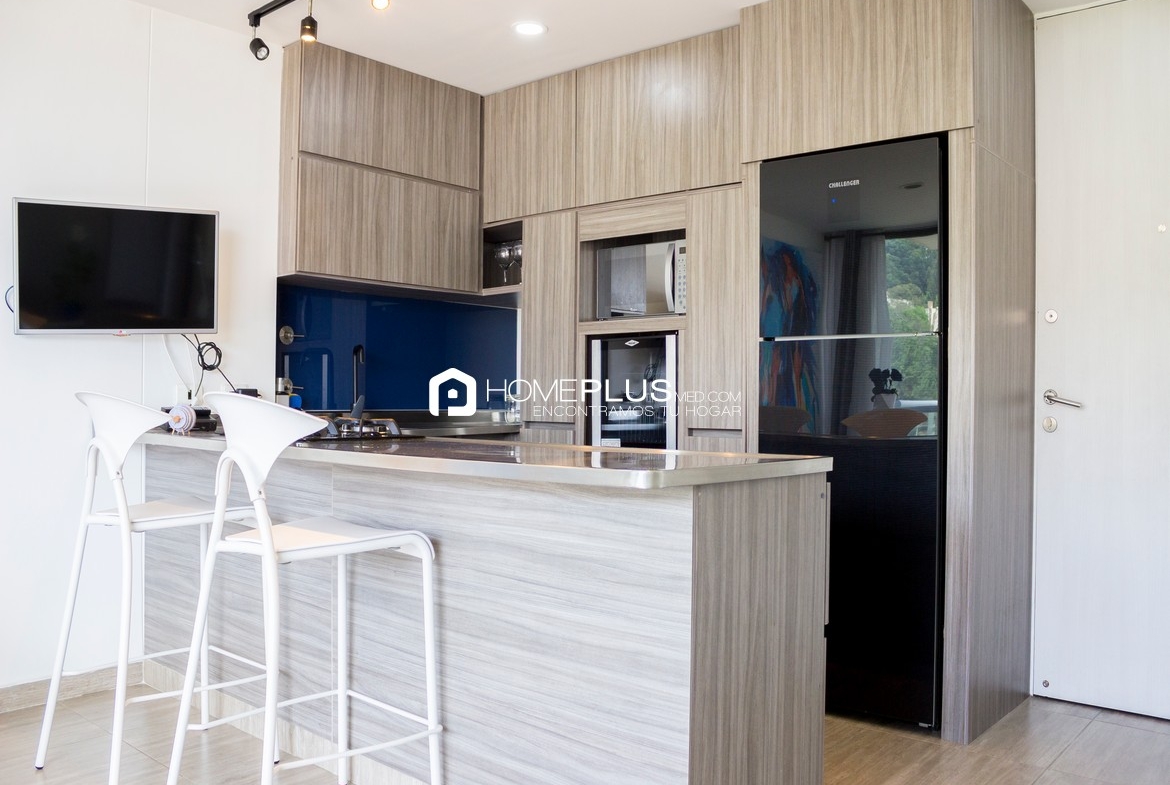 ALQUILER APARTAMENTO AMOBLADO EL POBLADO LOMA DEL INDIO A166 CITTE 2116