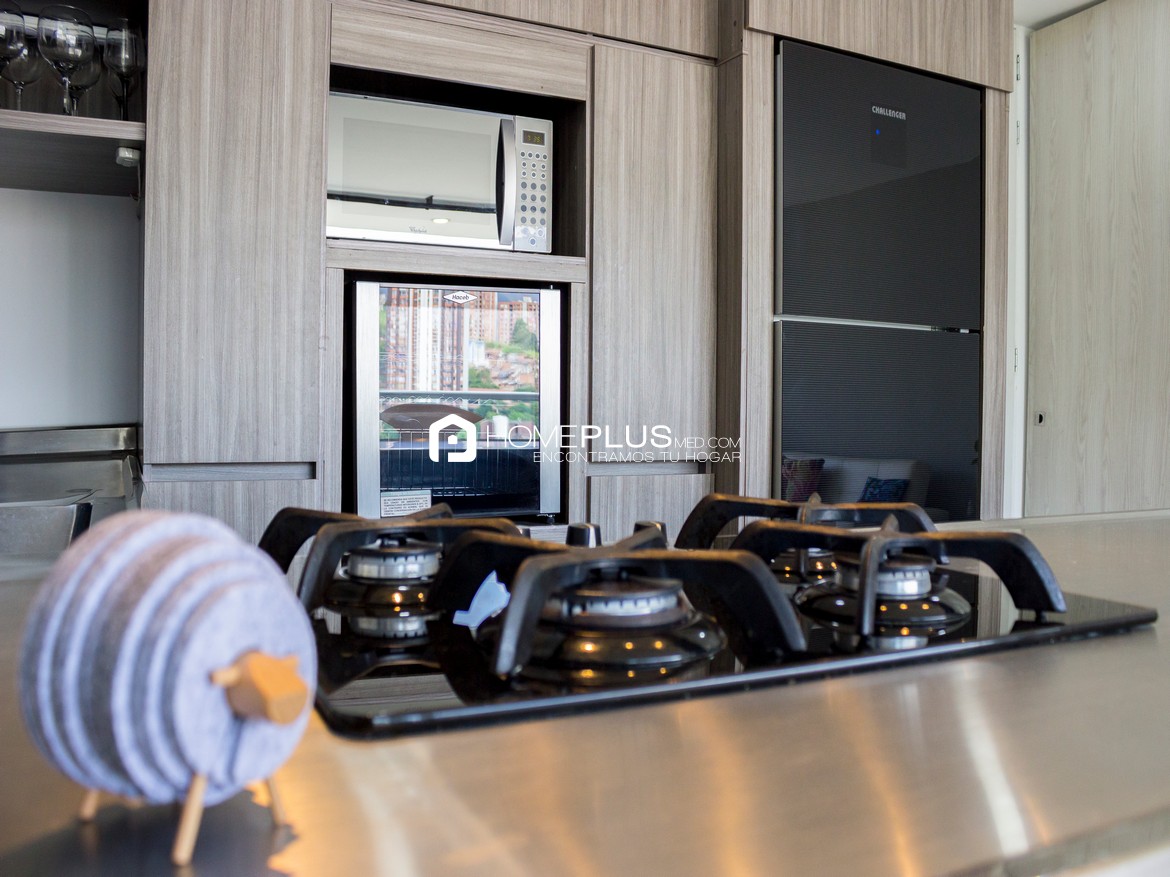 ALQUILER APARTAMENTO AMOBLADO EL POBLADO LOMA DEL INDIO A166 CITTE 2116