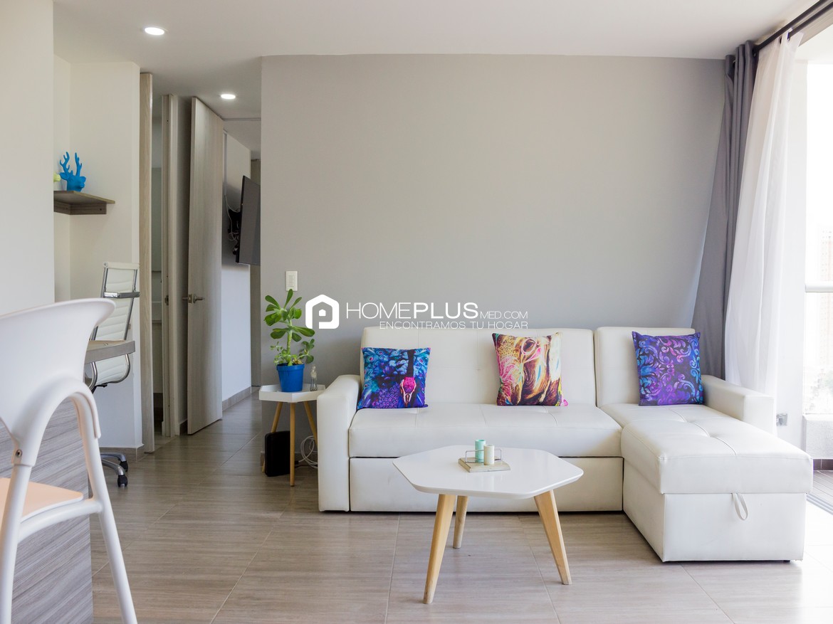 ALQUILER APARTAMENTO AMOBLADO EL POBLADO LOMA DEL INDIO A166 CITTE 2116