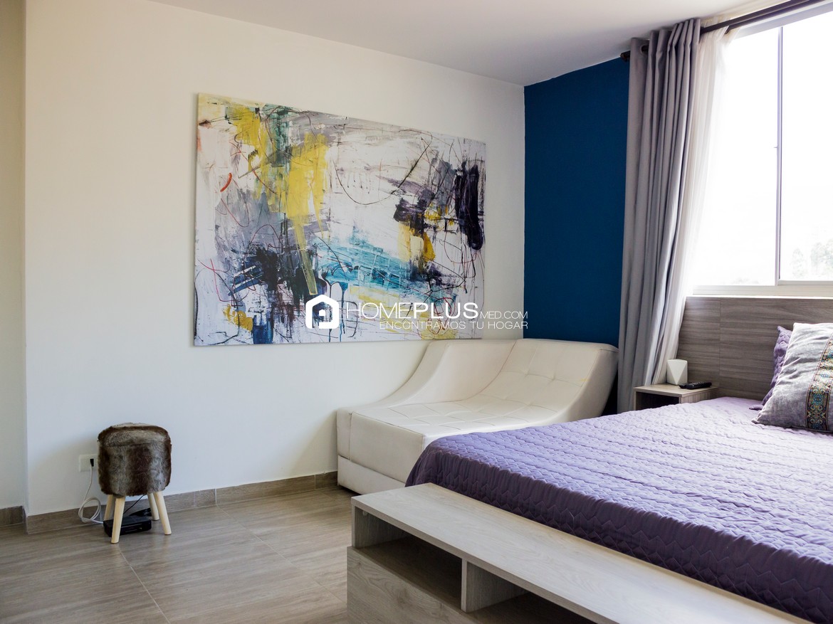 ALQUILER APARTAMENTO AMOBLADO EL POBLADO LOMA DEL INDIO A166 CITTE 2116