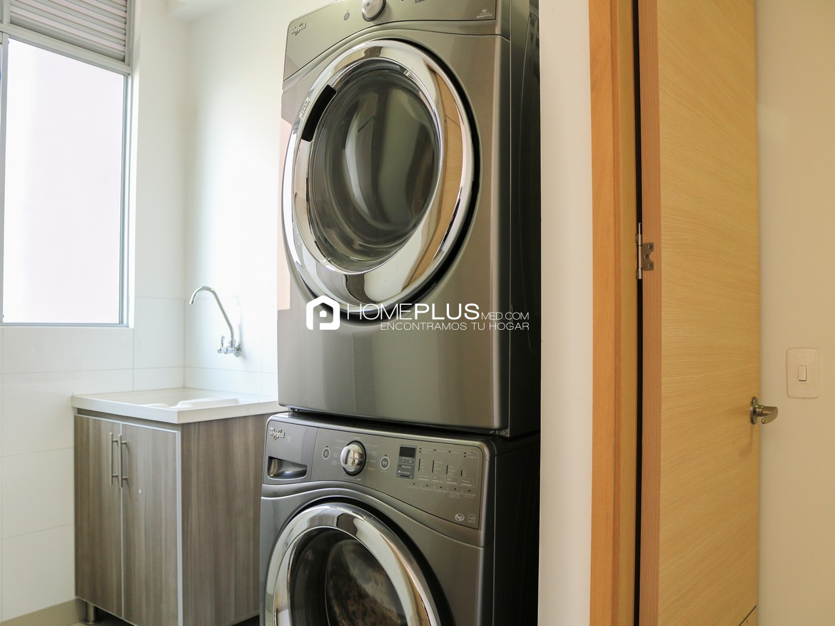 ALQUILER APARTAMENTO AMOBLADO EL POBLADO MILLA DE ORO A156 ATENAS 1303