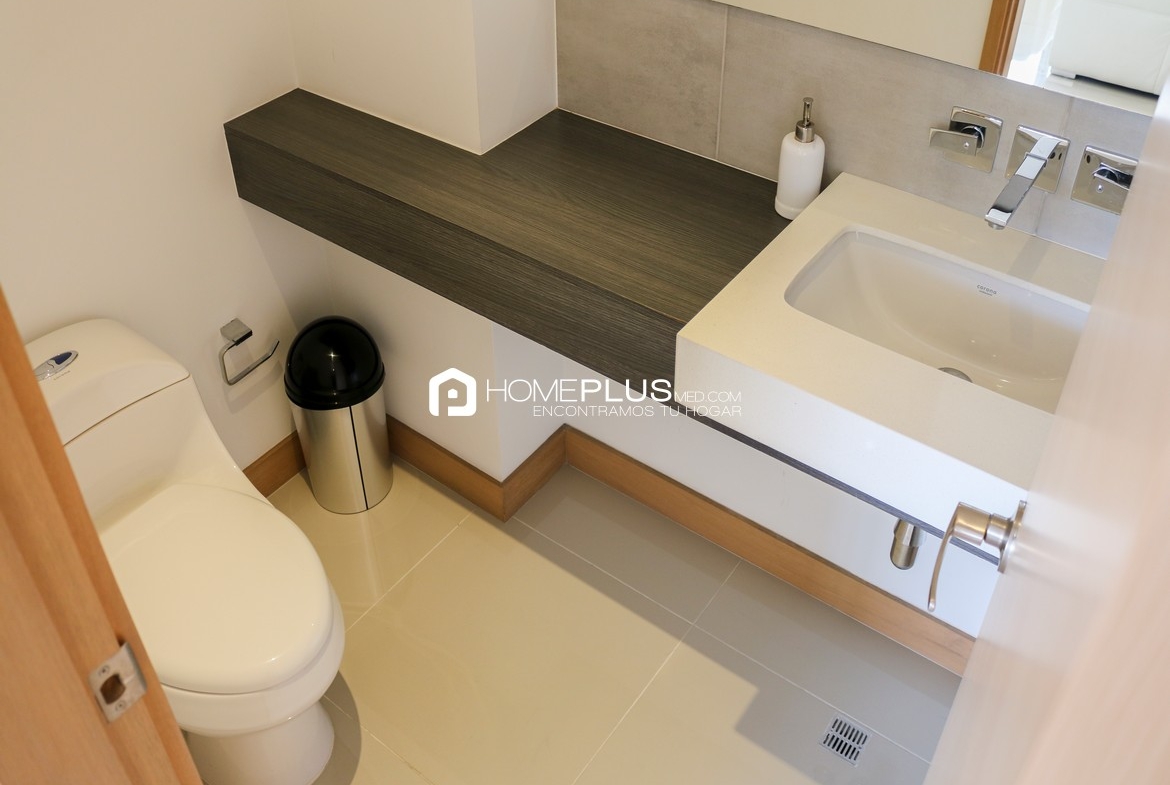 ALQUILER APARTAMENTO AMOBLADO EL POBLADO MILLA DE ORO A156 ATENAS 1303