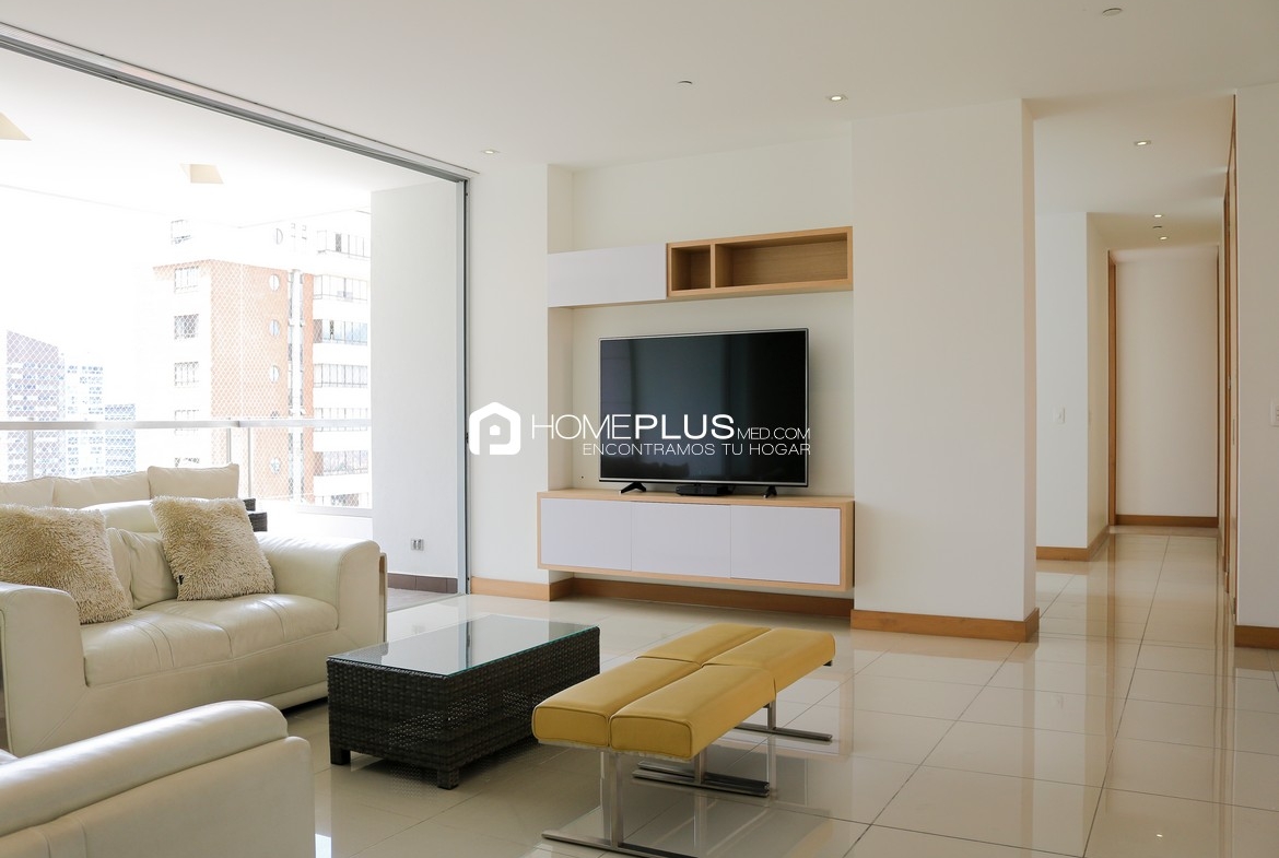 ALQUILER APARTAMENTO AMOBLADO EL POBLADO MILLA DE ORO A156 ATENAS 1303